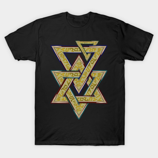 triangle T-Shirt by SabarAja